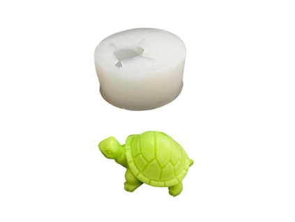 Silikonová forma – želva malá 3D