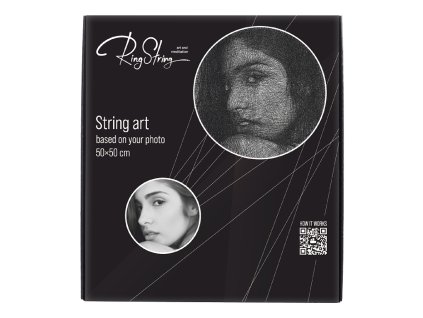 Ring String - vytvořte si obraz z nití podle fotky