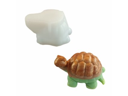 Silikonová forma – želva 3D