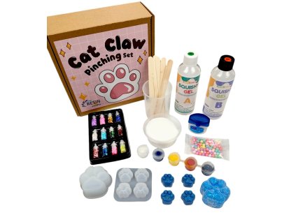 Taba squishy sada na výrobu kočičích tlapek