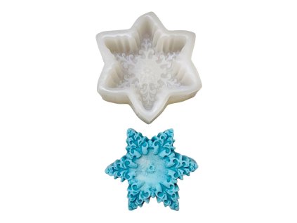 Silikonová forma – vločka