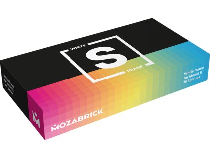 Bílý rámeček pro Mozabrick S