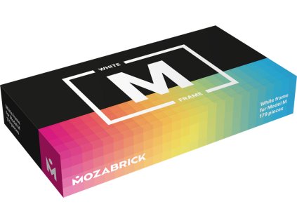 Bílý rámeček pro Mozabrick M