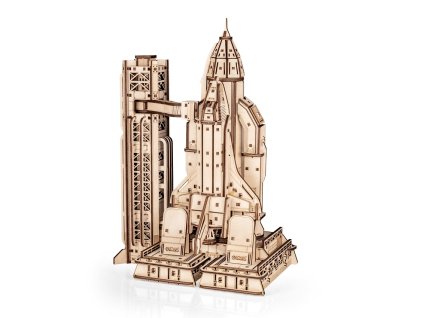 Dřevěná 3D stavebnice — Raketoplán