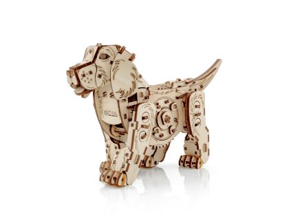 Dřevěná 3D stavebnice — štěně