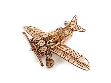 Dřevěná 3D stavebnice —  letadlo