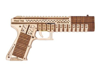 Dřevěná 3D stavebnice — Model zbraně