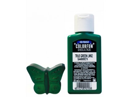 Smaragdově zelená barva do pryskyřice řada COLORFUN 25 ml