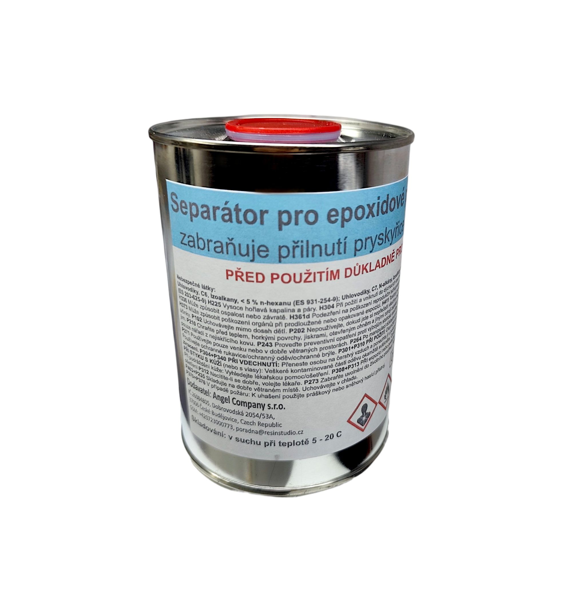 Separátor pro epoxidové pryskyřice Obsah: 500 ml