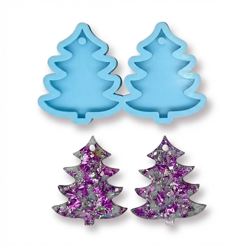 Silikonová forma – stromeček