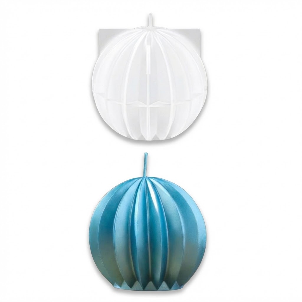 Silikonová forma na svíčku – lampionová koule