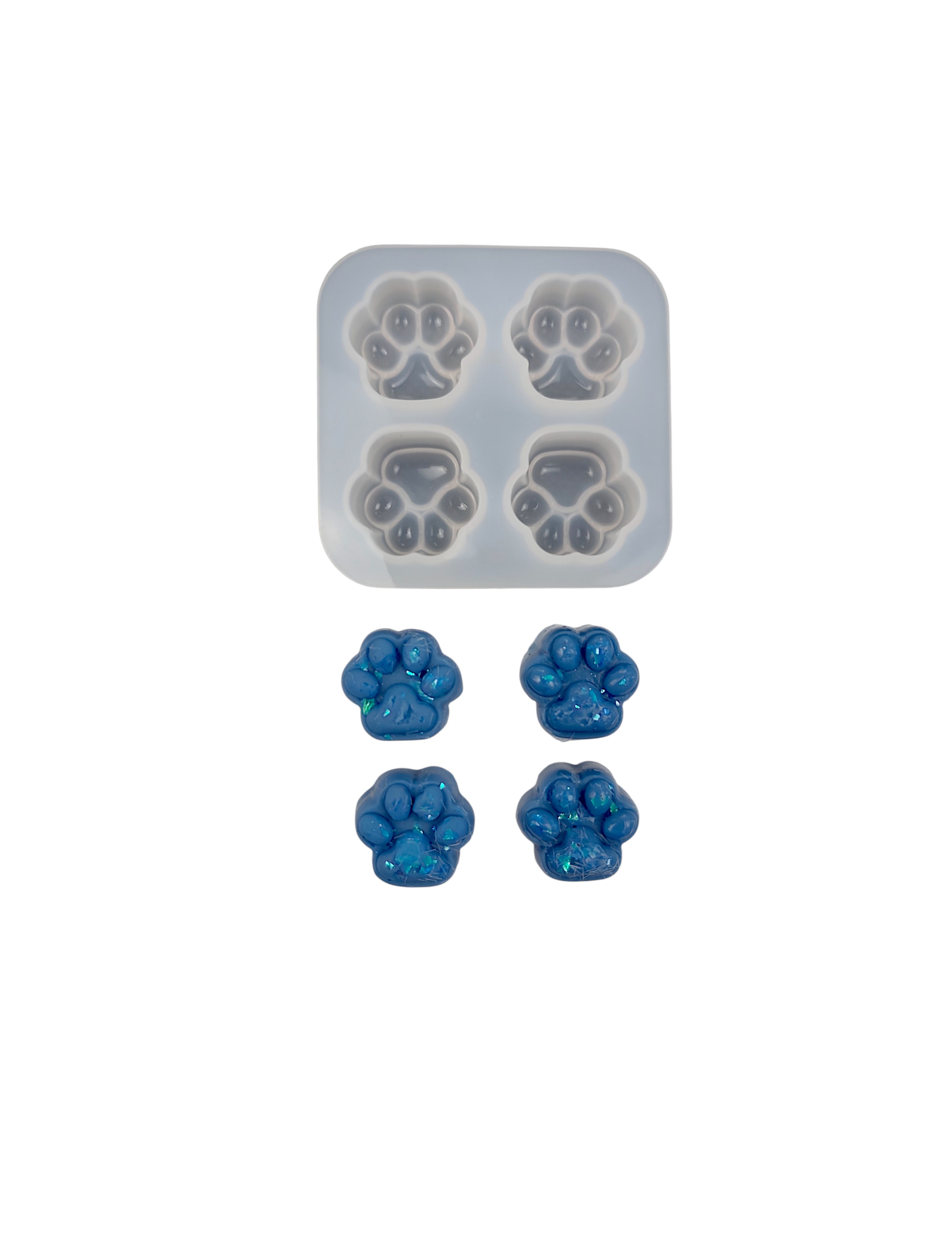 Silikonová forma – mini tlapky