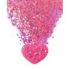 Holografické glitrové třpytky do pryskyřice 10 g – růžové