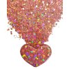 Holographic Glitter Flakes for Resin 10 g – Coral
