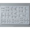 Silicone Mould – 58 Cabochon Designs