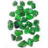 Skleněné kameny – štěrk do pryskyřice 20–30 mm, zelené 300 g