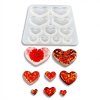 Silikonová forma – srdíčka