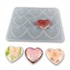 Silikonová forma – velká srdíčka