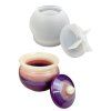 Silikonová forma – dóza s víčkem kulatá