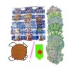 Diamond Painting - Succulent Coasters 8 pcs with Stand