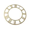 Resin Roman Numeral Stick-On Mirror Clock Face