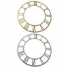 Resin Roman Numeral Stick-On Mirror Clock Face