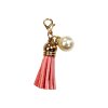 Střapce na klíčenky s perličkou