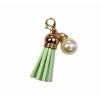 Střapce na klíčenky s perličkou