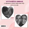 RingString Heart - vytvořte si obraz z nití podle fotky
