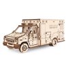 Dřevěná 3D stavebnice — ambulance
