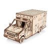 Dřevěná 3D stavebnice — ambulance
