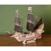 Dřevěná 3D stavebnice — Galeona „Král moří“