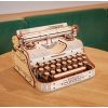 Dřevěná 3D stavebnice — psací stroj