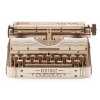 Dřevěná 3D stavebnice — psací stroj
