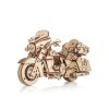 Dřevěná 3D stavebnice —  motorka