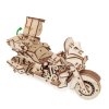 Dřevěná 3D stavebnice —  motorka
