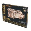 Dřevěná 3D stavebnice — Hasičský vůz