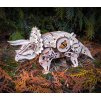 Dřevěná 3D stavebnice — Triceratops