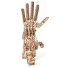 Dřevěná 3D stavebnice — kybernetická ruka