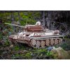 Dřevěná 3D stavebnice — Tank T-34-85