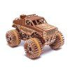 Dřevěná 3D stavebnice — Monster Truck