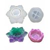 Silikónové formy na epoxidovú živicu - svietniky kvety