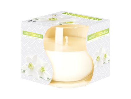 Sviečka aroma White flowers 130g