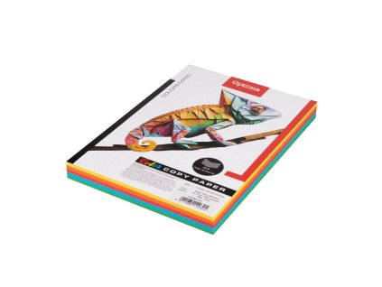 Farebný papier intenzív A4 250 listov mix farieb OPTIMA