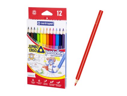 Pastelky 9522/12 Jumbo Ergo CENTROPEN