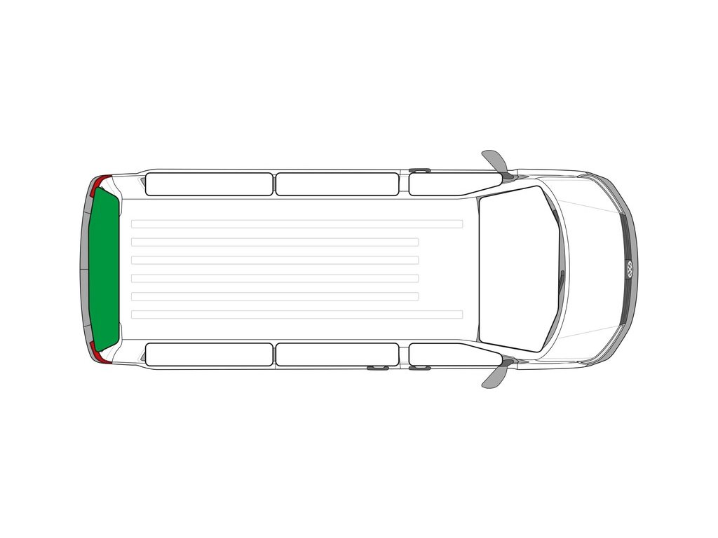 Vnitřní termoclona pro Renault Master - různé varianty umístění