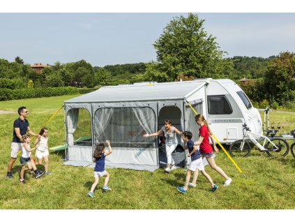 Přední a boční stěny k markýze CaravanStore ZIP XL 280 - 550