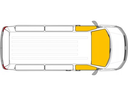 Vnitřní termoclona pro Ford Transit + Custom