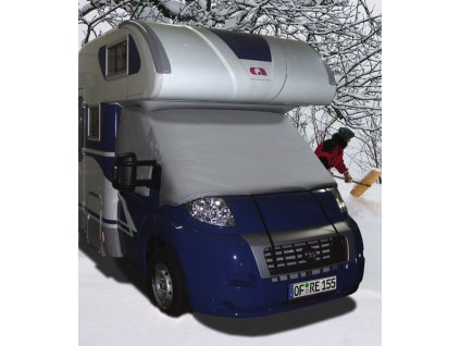 Celoroční vnější termoclona s izolací X-Trem na čelní okna pro Fiat Ducato, Peugeot Boxer a Citroen Jumper