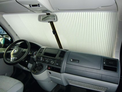 Roleta čelního skla VW T5 IV do roku 2009, šedá